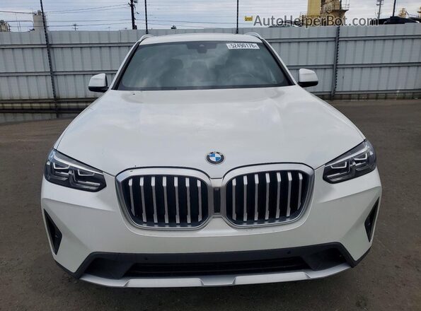 5UX43DP07P9R62838 2023 BMW X3 White Вид спереду