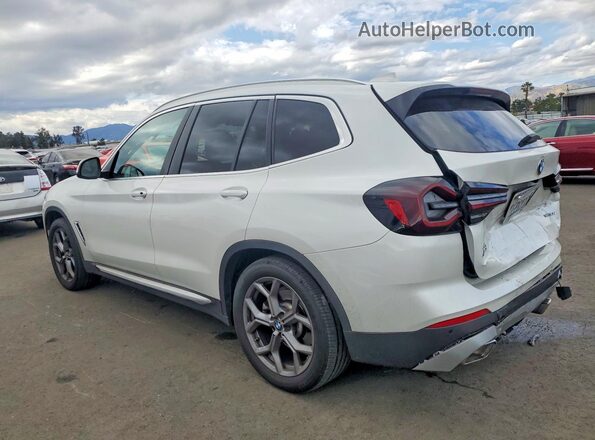 5UX43DP07P9R62838 2023 BMW X3 White Задня ліва чверть