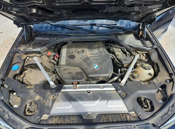 5UX43DP08N9N22723 2022 BMW X3 Black Սալոնի հետևի տեսք