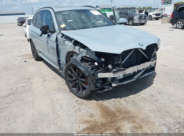 5UX43DP08P9N81354 2023 BMW X3 Light Blue Vista frontal