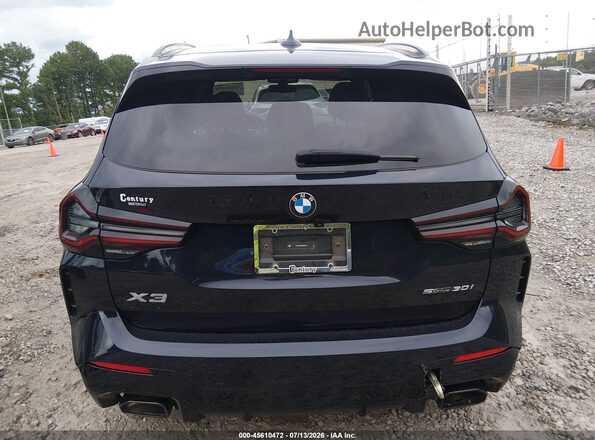 5UX43DP08R9W87225 2024 BMW X3 Blue 