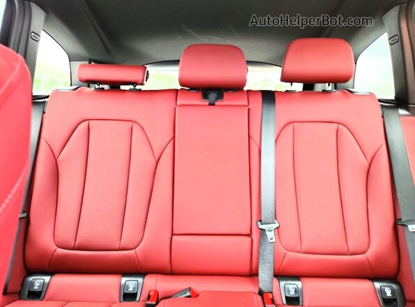 5UX43DP09P9R57611 2023 BMW X3 Gray Rear seats view