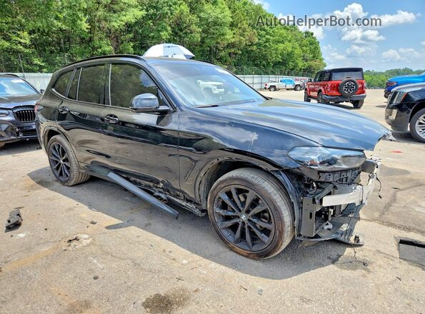 5UX43DP09P9S64005 2023 BMW X3 Black წინა მარჯვენა