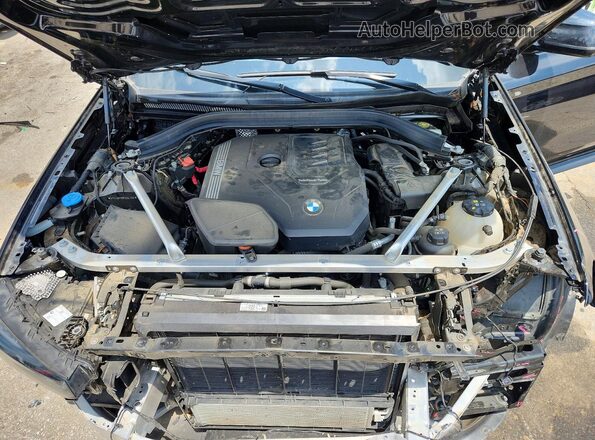 5UX43DP09P9S64005 2023 BMW X3 Black უკანა სალონის ხედი