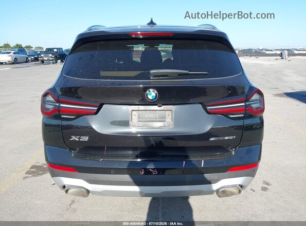 5UX43DP09R9U82531 2024 BMW X3 Black 