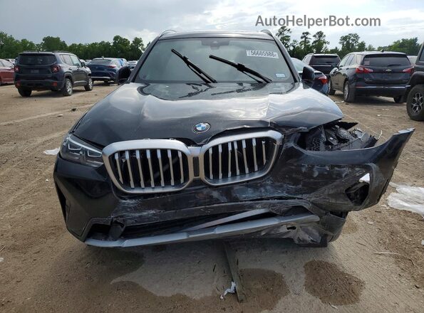 5UX43DP09R9W13246 2024 BMW X3 Black Դիմացի տեսք