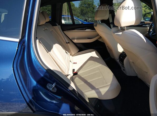 5UX43DP0XN9N06037 2022 BMW X3 Синий Вид наклейки с VIN-кодом