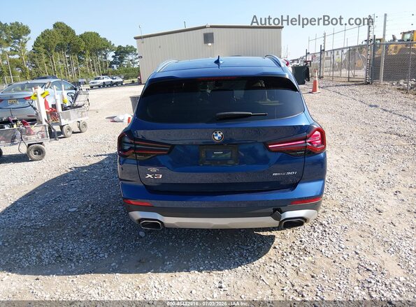 5UX43DP0XN9N06037 2022 BMW X3 Синий 