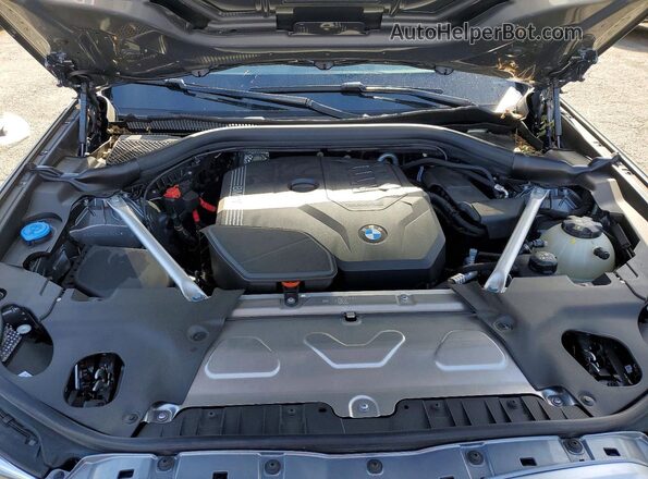 5UX43DP0XR9V86252 2024 BMW X3 Gray ძრავის განყოფილების ხედი