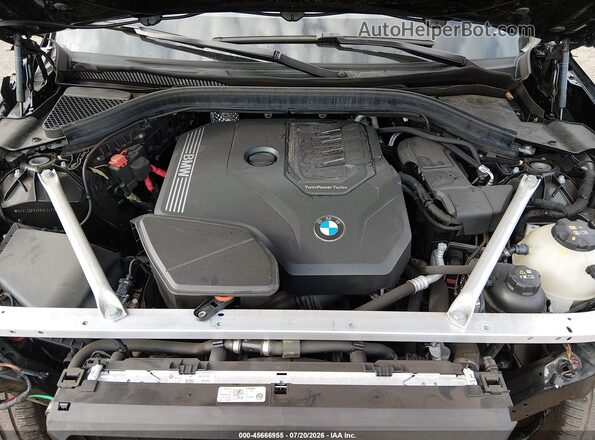 5UX43DP0XR9W24319 2024 BMW X3 Black Вид ззаду