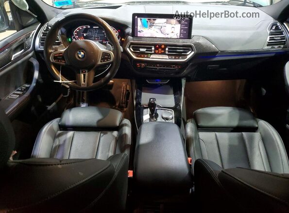5UX43DT01P9P95267 2023 BMW X4 Green წინა პანელის ხედი