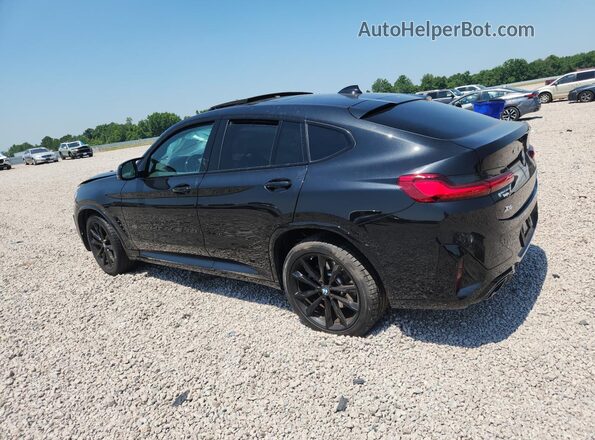 5UX43DT01R9U35760 2024 BMW X4 Black უკანა მარცხენა