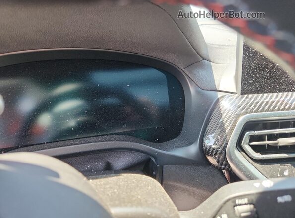 5UX43DT01R9U35760 2024 BMW X4 Black ხელსაწყოთა პანელის ხედი