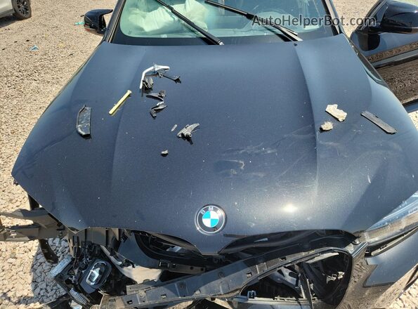 5UX43DT01R9U35760 2024 BMW X4 Black ძრავის განყოფილების ხედი