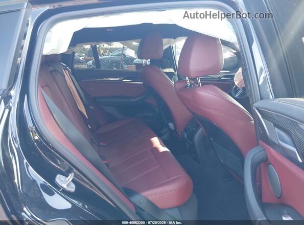 5UX43DT03P9P27732 2023 BMW X4 Black Vista de la etiqueta del VIN