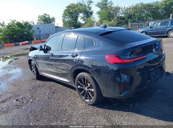 5UX43DT03P9P27732 2023 BMW X4 Black Trasero izquierdo