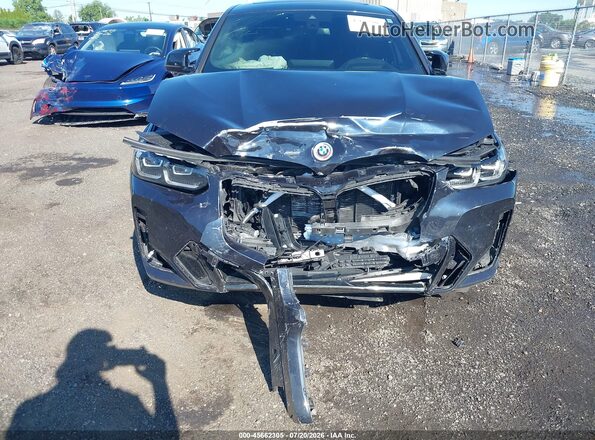 5UX43DT03P9P27732 2023 BMW X4 Black Vista frontal