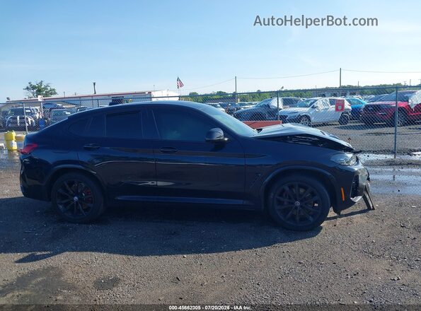 5UX43DT03P9P27732 2023 BMW X4 Black Vista interior trasera