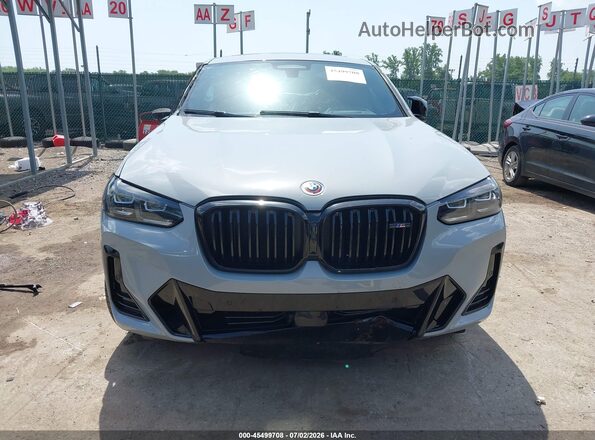 5UX43DT07P9P89232 2023 BMW X4 Серый Вид задней части салона