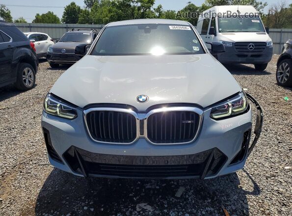 5UX43DT08S9134571 2025 BMW X4 Gray Դիմացի տեսք