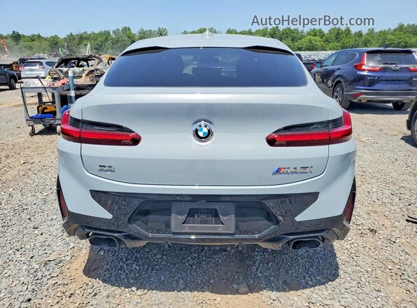5UX43DT08S9134571 2025 BMW X4 Gray Հետևի տեսք