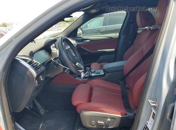 5UX43DT08S9134571 2025 BMW X4 Gray Սալոնի դիմացի տեսք