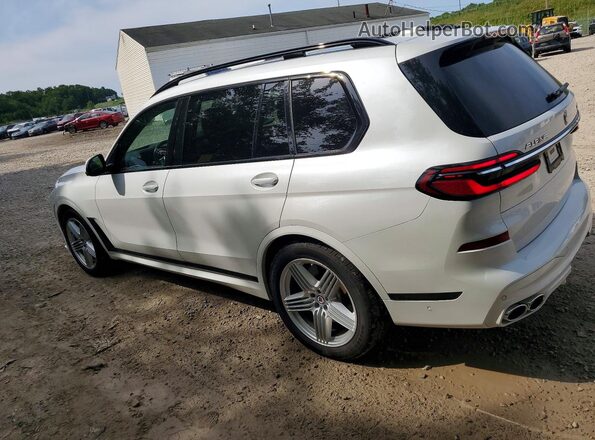 5UX43EM08S9W69548 2025 BMW X7 White Задня ліва чверть