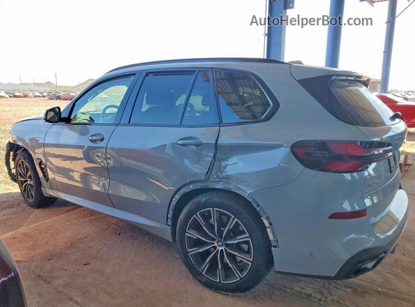 5UX43EU00R9S29494 2024 BMW X5 Gray Задня ліва чверть