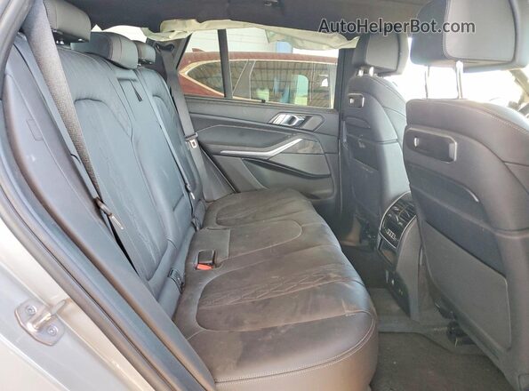 5UX43EU00R9S29494 2024 BMW X5 Gray Вид задніх сидінь