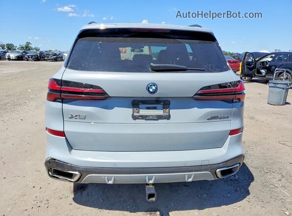 5UX43EU00R9U05394 2024 BMW X5 Gray Rear view