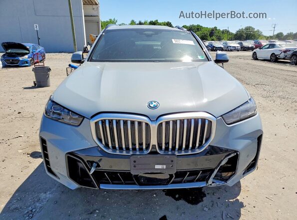 5UX43EU00R9U05394 2024 BMW X5 Gray Front view