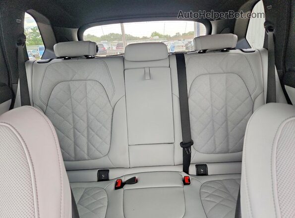 5UX43EU02T9280311 2026 BMW X5 Black Вид задніх сидінь