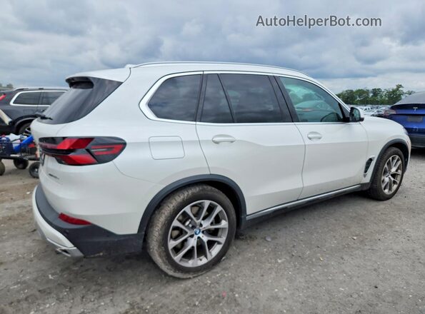 5UX43EU03S9Y62481 2025 BMW X5 White Задня права чверть