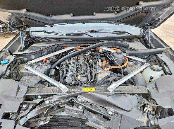 5UX43EU04R9U19122 2024 BMW X5 Gray Engine compartment view