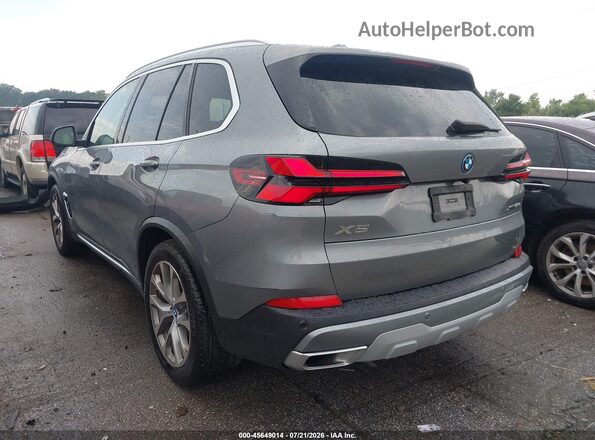 5UX43EU07R9T87606 2024 BMW X5 Gray უკანა მარცხენა