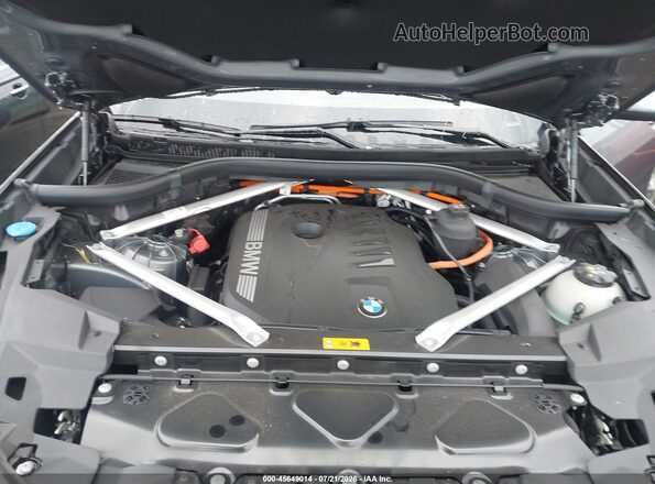 5UX43EU07R9T87606 2024 BMW X5 Gray უკანა ხედი