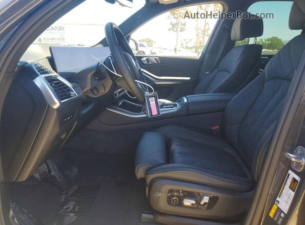 5UX43EU08T9039076 2026 BMW X5 Charcoal Սալոնի դիմացի տեսք
