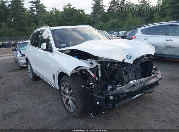 5UX43EU08T9325350 2026 BMW X5 White 