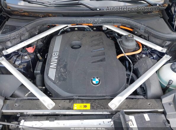 5UX43EU09S9W80431 2025 BMW X5 Blue Widok z tyłu