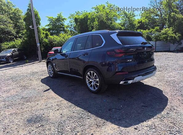 5UX43EU0XT9407726 2026 BMW X5 Blue Հետևի ձախ