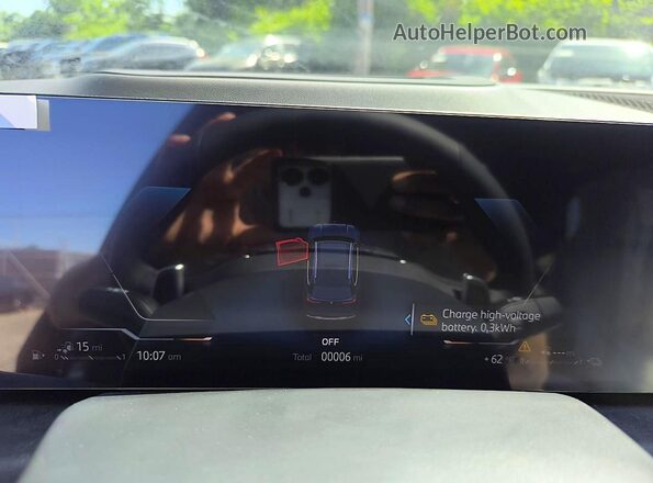 5UX43EU0XT9407726 2026 BMW X5 Blue Առջևի վահանակի տեսք