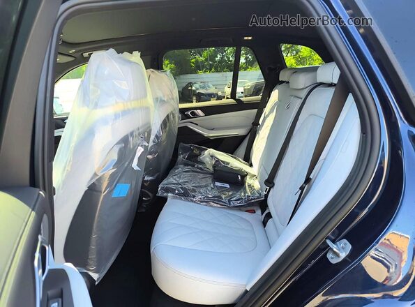 5UX43EU0XT9407726 2026 BMW X5 Blue Շարժիչի բաժամունքի տեսք