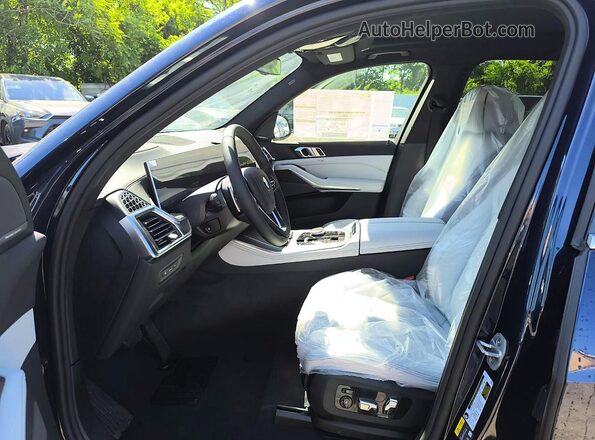 5UX43EU0XT9407726 2026 BMW X5 Blue Սալոնի դիմացի տեսք