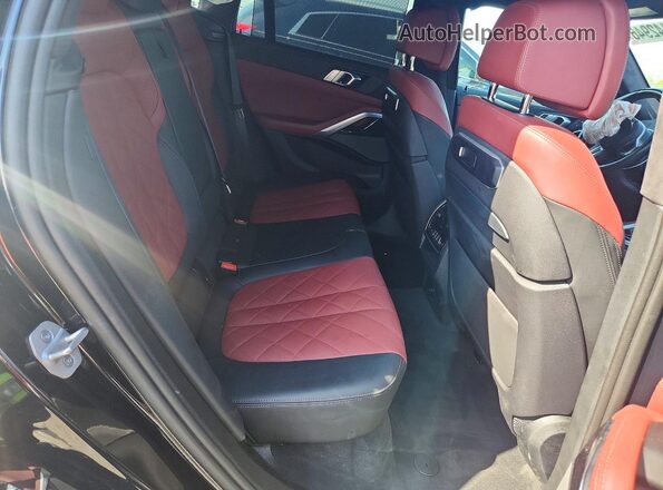5UX43EX06R9U78703 2024 BMW X6 Черный Вид задних сидений