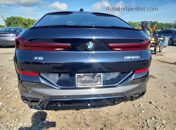 5UX43EX06R9U78703 2024 BMW X6 Черный Вид сзади