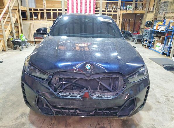 5UX43EX06S9Y05283 2026 BMW X6 Blue Вид спереду