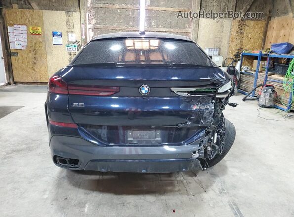 5UX43EX06S9Y05283 2026 BMW X6 Blue Вид ззаду
