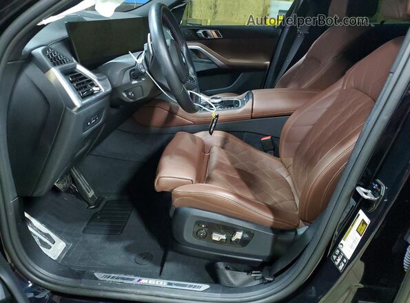 5UX43EX06S9Y05283 2026 BMW X6 Blue Вид салону спереду