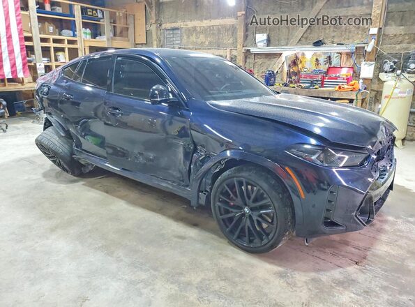 5UX43EX06S9Y05283 2026 BMW X6 Blue Передня права чверть