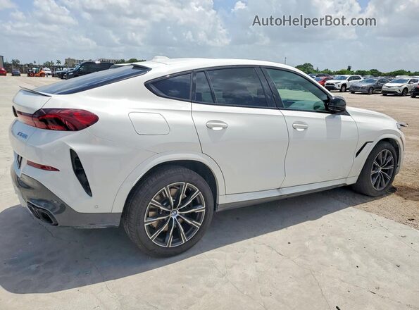 5UX43EX06T9407220 2026 BMW X6 White Tył prawy